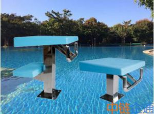 游泳池出发台防滑标准比赛竞赛一级二级起跳台不锈钢泳池设施