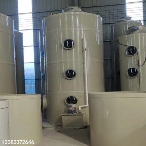 废气处理 电镀车间废气治理 元润环保PP喷淋塔