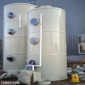 除臭净化降温脱硫水淋除尘不锈钢喷淋塔