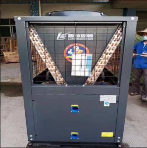 游泳馆恒温空气源热泵设备 游泳馆加热空气源设备 空气能泳池恒温加热设备系统供应商