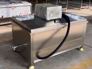 小型巴氏灭菌机蔬菜小龙虾漂烫槽笋子饮料杀菌槽