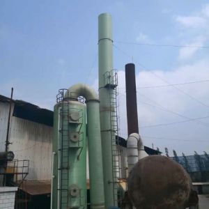 玻璃钢脱硫塔喷淋塔废气酸雾净化塔洗涤塔厂家生产锅炉砖厂