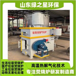 方舱医院垃圾焚烧炉 隔离点生活垃圾处理小型医疗废物焚烧炉