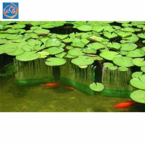 工厂批发水族仿生毛毡水草 生态基水草河道污水治理仿生毛毡水草
