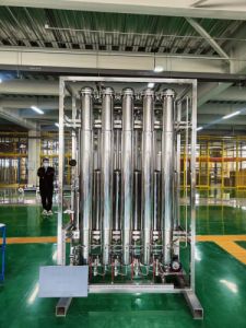 化妆品生产用水 鑫冠宇列管多效蒸馏水机 LD-200-5 支持定制