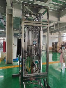 蓄电池用水 工业用蒸馏水 鑫冠宇多效列管蒸馏水机LD200-5