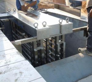 印染厂污水处理冠宇框架式紫外线杀菌消毒GYH-4I-8/320W