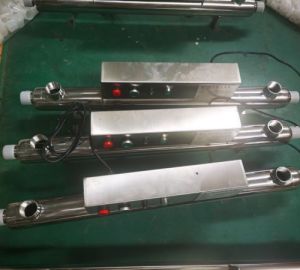 小区二次供水鑫冠宇紫外线消毒器GYC-UVC-1500KW化工厂污水处理