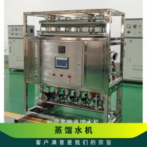 冠宇GYLD-1000型蒸馏水机纯化水316不锈钢材质质保一年