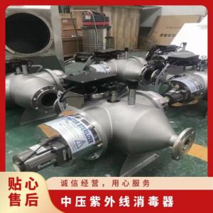 冠宇环保中压紫外线灭菌设备水上乐园杀菌设备泳池主打消毒器自